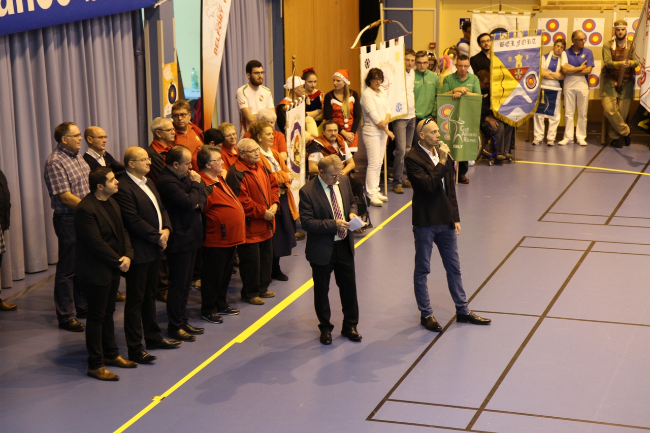 Les archers de la savoureuse au 24H internationales de Belfort 2018.